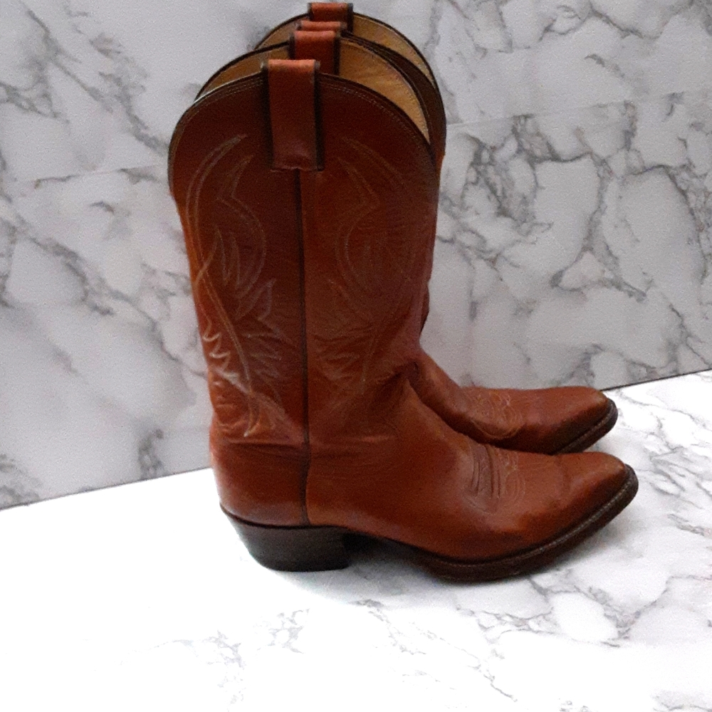 JUSTIN WESTERN BOOTS size 9.5